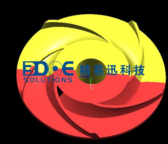 利用三維掃描儀做葉輪逆向造型的過(guò)程